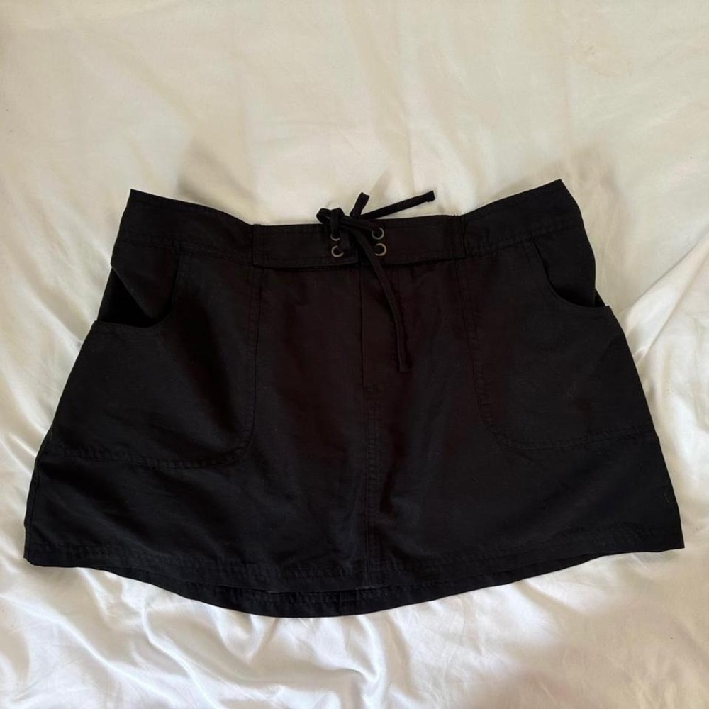Kona Sol Black vacation resort Swim Skirt